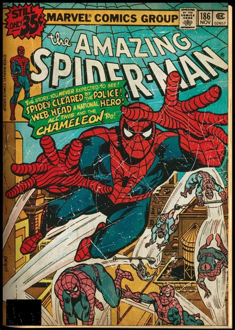 Amazing Spider Man Poster Picture Metal Print Paint By Marvel