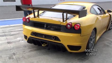 Ferrari F430 Gtc Amazing Sound On The Track Youtube
