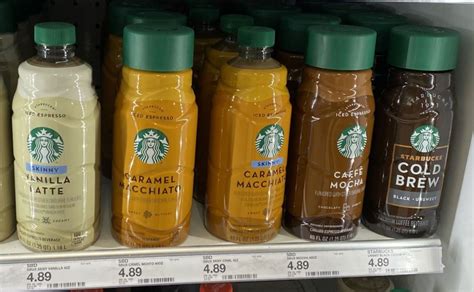 Starbucks Cold Brew 40oz Coffees Only 2 Each After Cash Back At Target