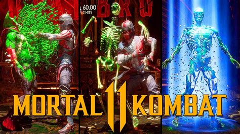 Mortal Kombat 11 Every Nightwolf Brutality Performed On Spawn Youtube
