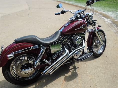 2002 Harley Davidson Fxdl Dyna Low Rider Dark Red South St Paul