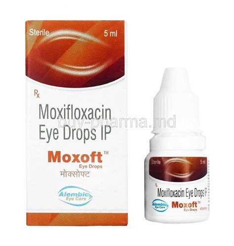 When you use moxifloxacin eye drops, be careful not to let the tip of. Buy Moxoft Eye Drops, Moxifloxacin Online - buy-pharma.md