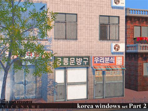 The Sims Resource Korea Windows Set Part2