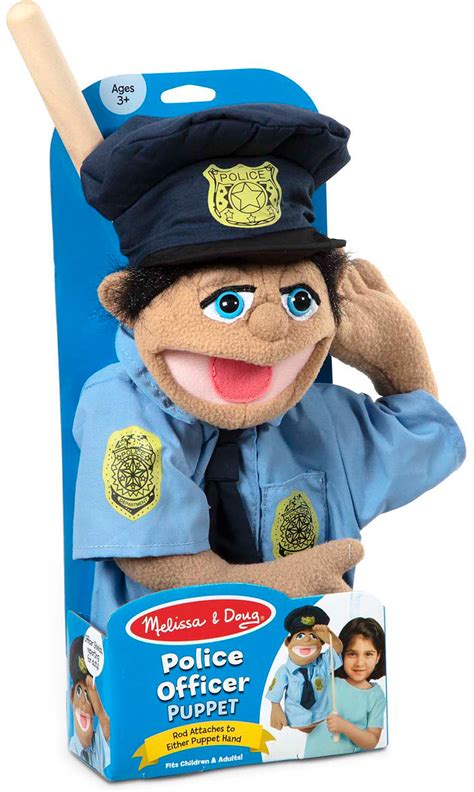 Police Officer Puppet New Packaging Melissa And Doug Dancing Bear