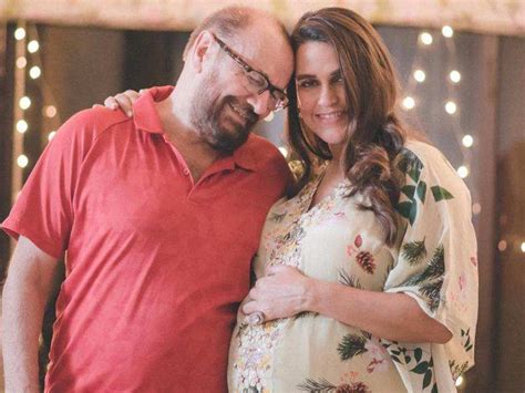 neha dhupia shares a lovely picture with her father on his birthday