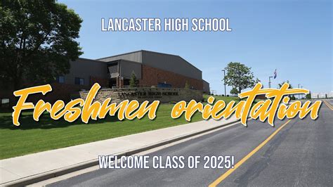Lancaster High School 2021 2022 Freshman Orientation Youtube