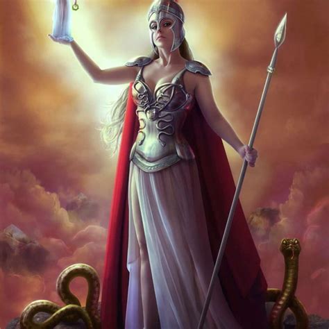 Athena Greek Goddess Painting
