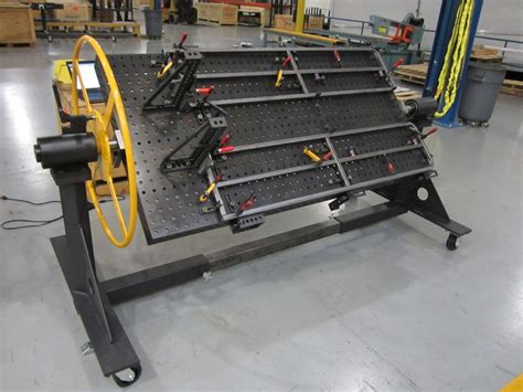 Manual Positioner Bluco Corporation Welding Tables Welding Table