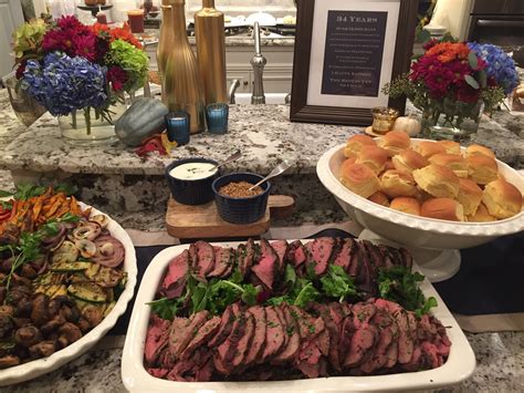 This outstanding meal of comes in under 250 calories per serving. Rosemary Beef Tenderloin Hors d'Oeuvres - SevenLayerCharlotte