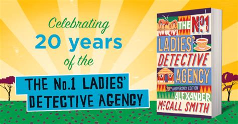 The No 1 Ladies Detective Agency Series Celebrates Its 20th