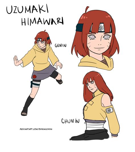 Uzumaki Himawari Redesign By Shinauchiha On Deviantart