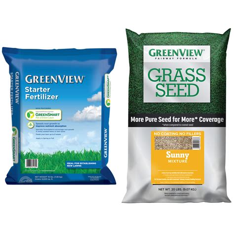 Shop Greenview Fairway Formula Sunny Grass Seed With Starter Fertilizer