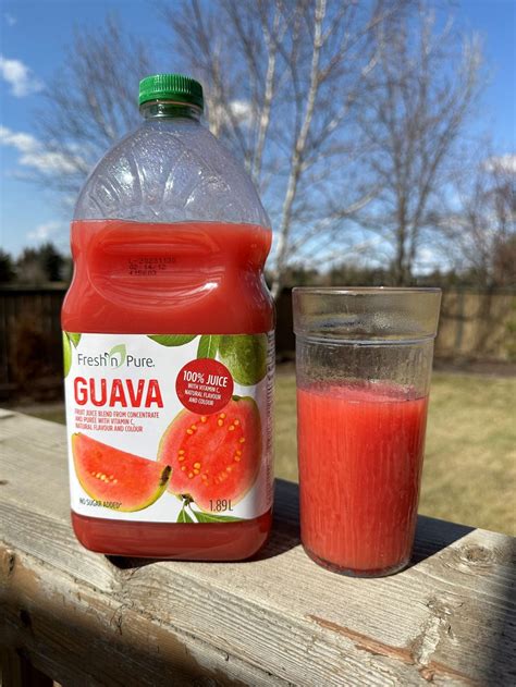 Fresh N Pure Guava Juice Review Costco West Fan Blog