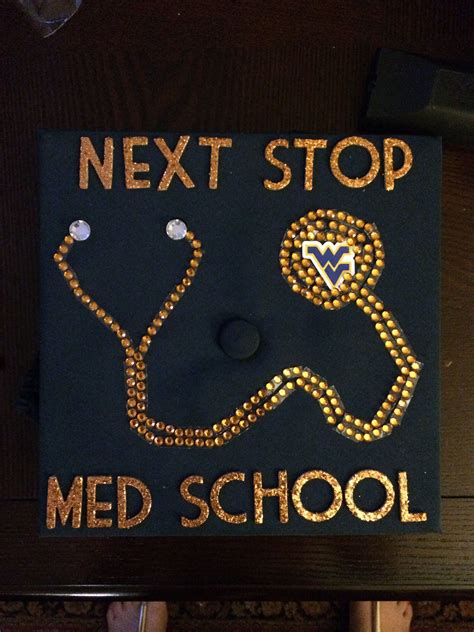 Graduation Cap Future Doctor Wvu Medical School Graduation Cap