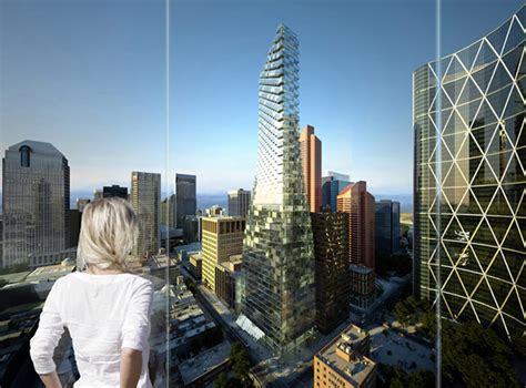 Big Reveals Telus Sky Tower For Calgary Canada