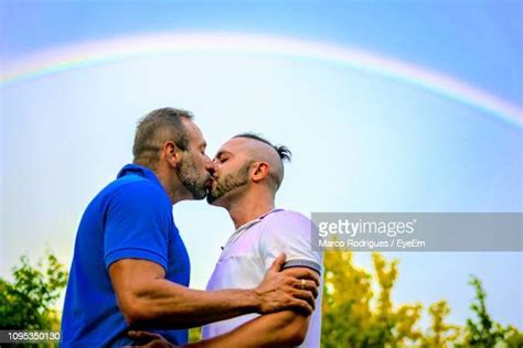 Bearded Gay Men Kissing Photos And Premium High Res Pictures Getty Images