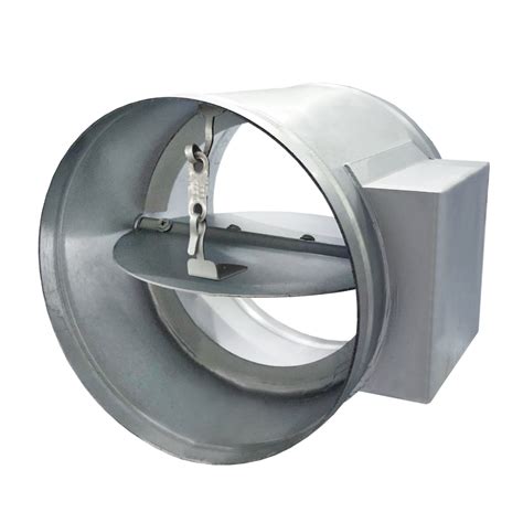 Rfdl Round Fire Damper Louvre Type Fire And Smoke Damper Selangor