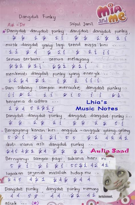Gratis lagu barat dangdut koplo full album terlengkap wapka mobi, download lagu barat hits terbaru 2021. Not Angka : Saipul Jamil - Dangdut Funky | Aulia's World