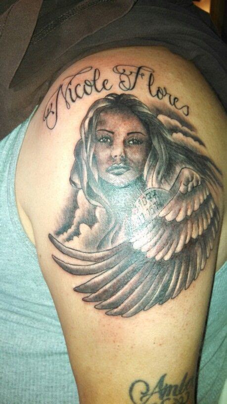 Angel Portrait Tattoo Angel Tattoos Tatuajes Tattoo Tattos