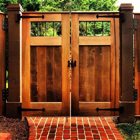 Antique Fencing And Wooden Gate Door Design Ideas The Architecture