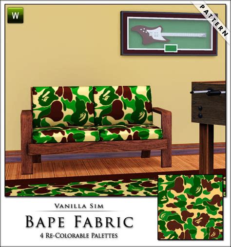 Vanilla Sims Bape Fabric By Nigo