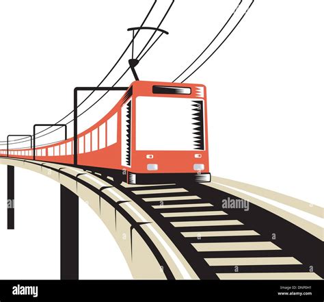 Rail Passing Stock Vector Images Alamy
