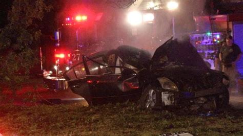 Fiery Tulsa Crash Leaves One Dead Two Injured