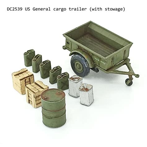 News Drums And Crates Launches A Complete Set Of Wwii Us Army Trailers At Scale Armorama