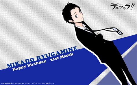 Anime Magazine New Durarara Anime Site Wishes Mikado Ryūgamine A