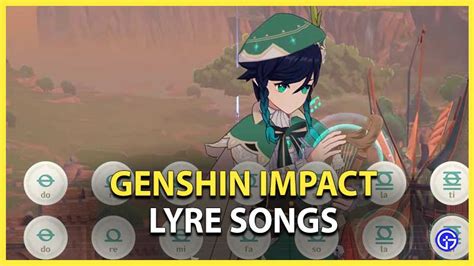 Best Genshin Impact Lyre Songs How To Play On Pc
