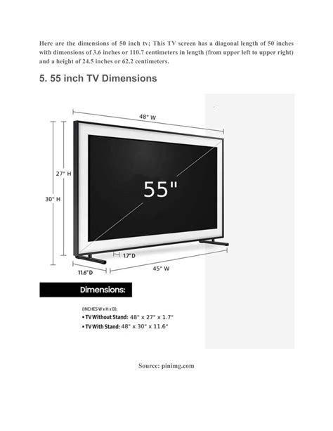 Ppt Tv Dimensions Guide Find The Perfect Tv Size For Your Home