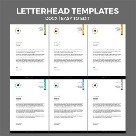 Get ideas and start planning your perfect letterhead logo today! Beautiful free docx letterhead template