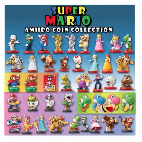 Super Mario Bros Amiibo Coin Collection Bundle Builder