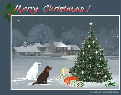 She first created one animated christmas card for her family and friends. Jacquie Lawson Greeting Cards - beautiful, elegant digital greetings | The Red Ferret Journal