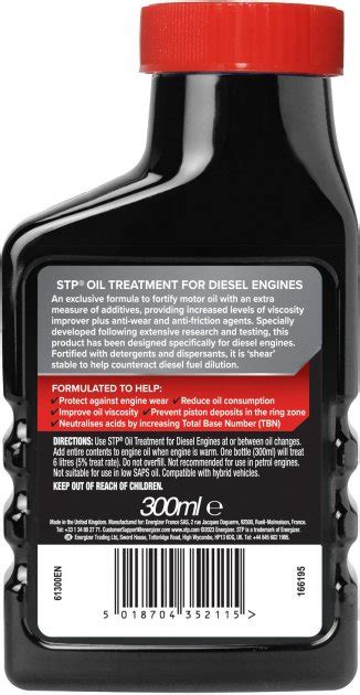 Присадка в масло для дизельного двигателя Stp Oil Treatment For Diesel