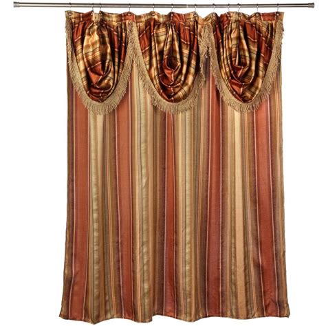 Find shower curtains at wayfair. Ultra-Modern Shower Curtain with Valance and Hooks Set or ...