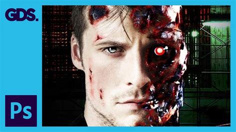Go to the menu and click: Terminator Photoshop Tutorial: Layer Masking, Blending ...