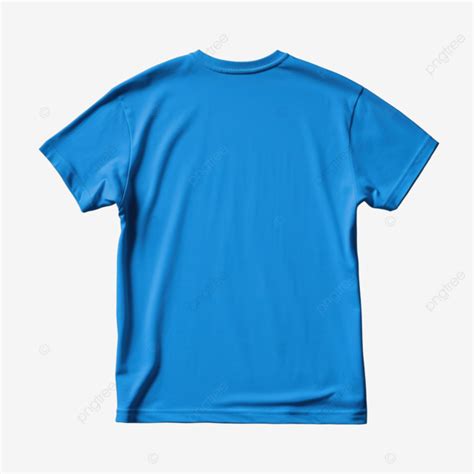 Plain Blue T Shirt Mockup Template With View Front Back Edited Ai