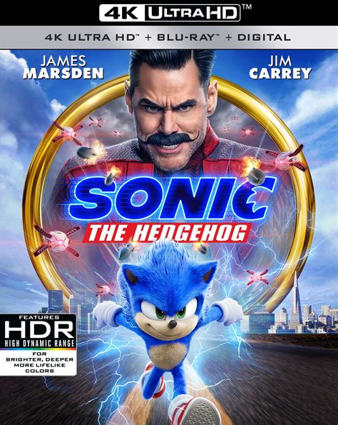 Sonic The Hedgehog 4k Blu Ray