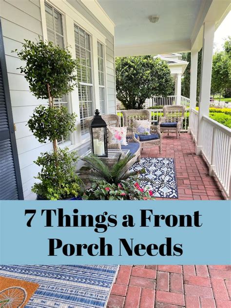 Summer Front Porches Small Front Porches Long Narrow Front Porch