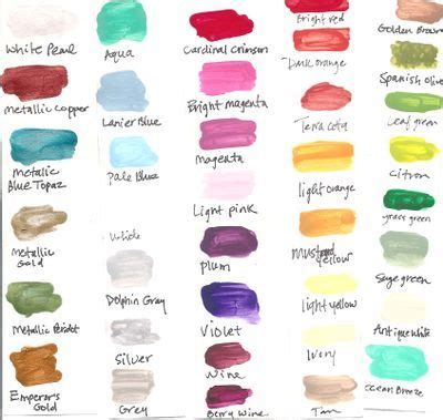 Color Swatches Paint Colors Color Color Names