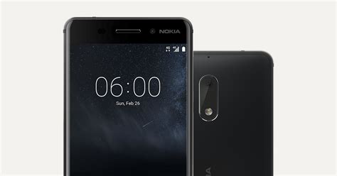 Nokia 6 An Android Phone With A Seamless Metal Body Nokia Phones