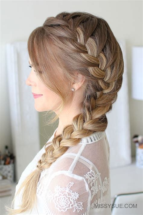20 french braids to the back fashionblog