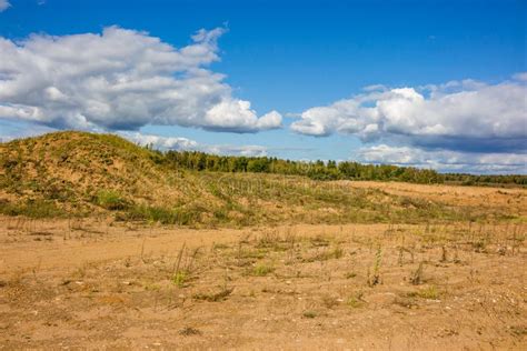 Beautiful View Of The Sandy Terrain Stock Photo Image Of Nature