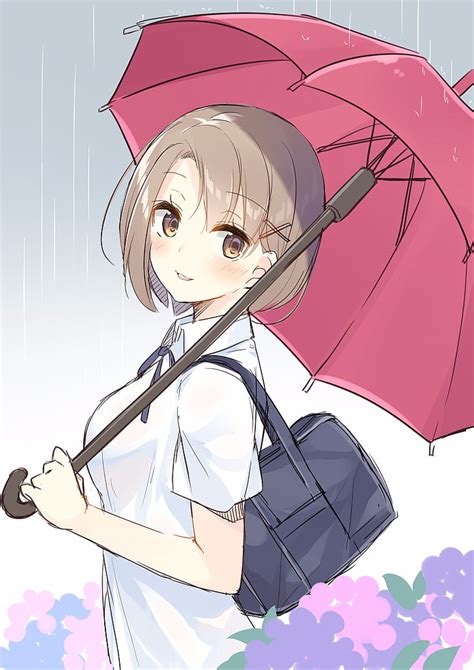 Details More Than 78 Anime Girl With Umbrella Induhocakina