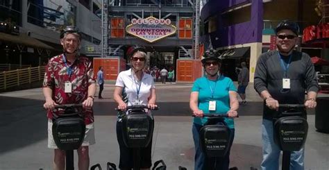 Las Vegas 90 Minute Guided Evening Segway Tour Of Downtown Getyourguide