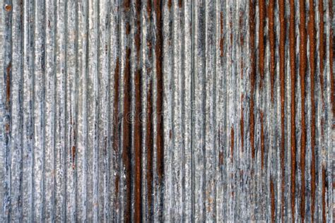 Artistic Of Old And Rusty Zinc Sheet Wall Vintage Style Metal Sheet