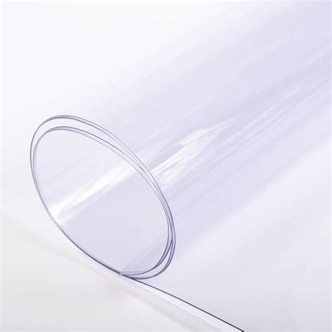 Clear Pvc 015mm Thick Sheeting Plastic Vinyl Protective Etsy