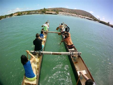Double Hulled Hawaiian Canoe Picture Of Hawaiian Surf Adventures