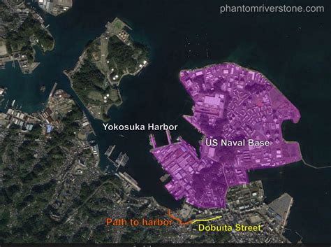 Jungle Maps Map Of Yokosuka Japan Naval Base